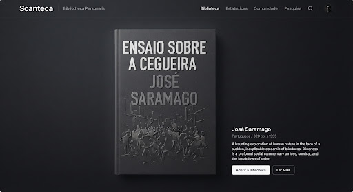 Capa de Ensaio sobre a Cegueira