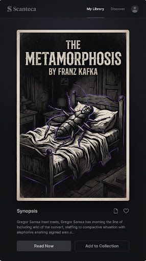 Capa de A Metamorfose